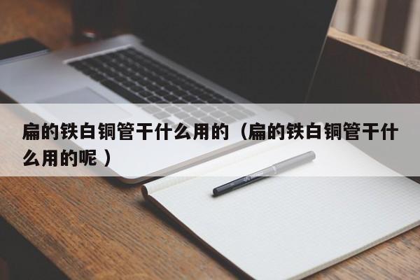 扁的鐵白銅管干什么用的（扁的鐵白銅管干什么用的呢 ）